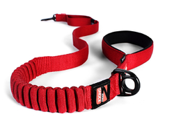 EZYDOG VODÍTKO ZERO SHOCK LEASH™ - 122 cm RED